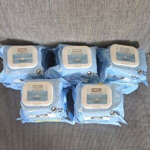 Makeup Remover Cleansing Towelettes - Set Of Five 2-packs(80 Each), New